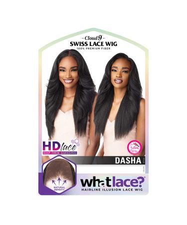 Sensationnel What Lace 13x6 Wig - Cloud 9 Synthetic Hand Tied Preplucked Illusion Lace Frontal - DASHA (1B) - Buy Online on GoSupps.com