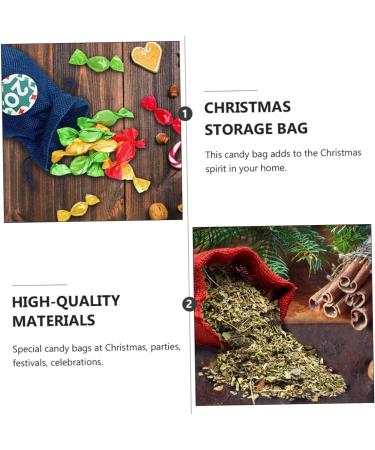 Anneome 1 Set Christmas Bag Calendar Candy Bags Christmas Wreath Packing Bag Countdown Bag Bunting Jute - Buy Online on GoSupps.com