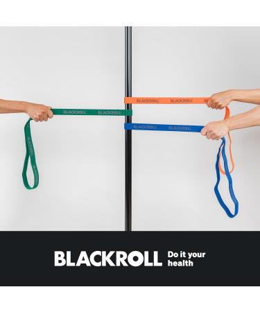 Buy Blackroll Super Band (104 cm) - Versatile Gymnastics Resistance Tape for Muscle Strengthening - Washable Fitness Bands in Orange Green & Blue - Made in Germany - Buy Online on GoSupps.com