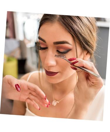 POPETPOP False Eyelash 7 Pairs three-dimensional fluffy extended eyelashes Cat Eyes Look Eyelashes artificial fake lashes extensions manual extend curly eyelashes es 6d dense - Buy Online on GoSupps.com