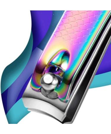 UNbit Nail Clipper Nail Clipper Nail Clipper Gradient Beauty Handle Large with File Nail Clipper Manicure Tool - Buy Online on GoSupps.com