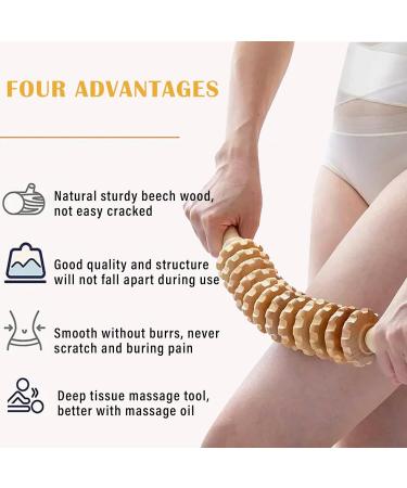 Premium Anti-Cellulite Massage Roller | Body Roller with Handle & Scooter for Legs | International Shipping Available - Buy Online on GoSupps.com