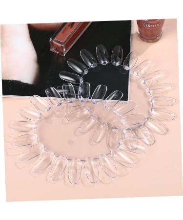  Healeved Healeved 10 Nail Art UV Nail Art Nail Art UV for nails transparent clear nail sticks Exercise builder Polish nail color chart nail color board display of the color of the nail - Buy Online on GoSupps.com