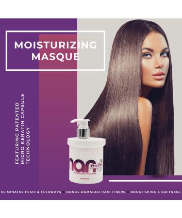 Nano DryFix Hair Masque - Shea Butter & Argan Oil Deep Conditioner for Dry Damaged Hair | 16.9 oz | Nourish & Promote Growth - International Shipping - Buy Online on GoSupps.com