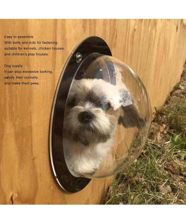 Dog Fence Window Dome Pet Peek Window Acrylic Dog Dome for Backyard Fence Dog/cat/Horse Pet Accessories - Buy Online on GoSupps.com
