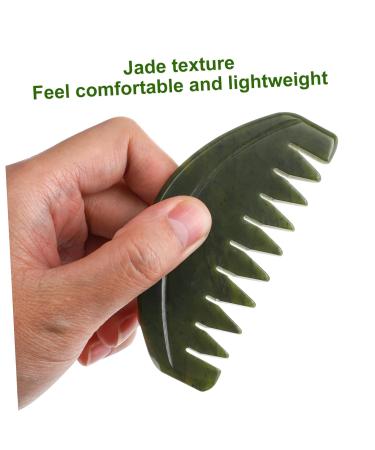 Buy Sewoart Portable Jade Comb | Beauty & Body Massage Tool for Relaxation & Wellness - Buy Online on GoSupps.com