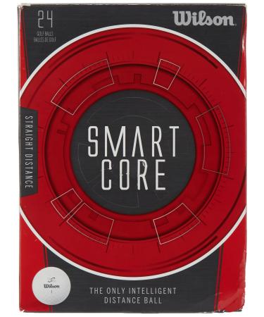 Wilson Smart Core Golf Ball - Pack of 24 (White)