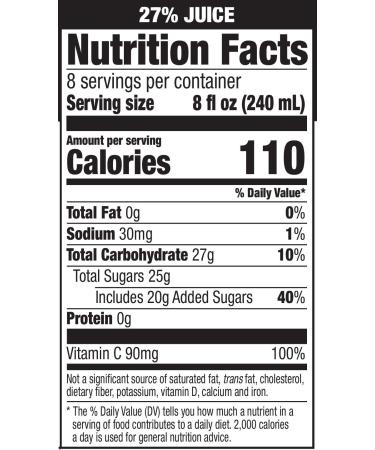 Happy Belly Cranberry Juice 64oz - Amazon Brand from Concentrate - Buy Online on GoSupps.com