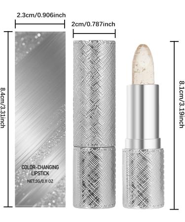 Color-Changing Lipstick | Smudge-Proof Color-Changing Makeup - Tinted Balm Lipstick Makeup | For Women Travel Party Date Work Wedding Birthday Christmas - Buy Online on GoSupps.com