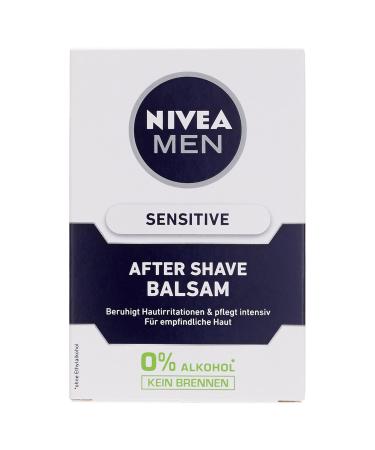 Nivea Men Sensitive After Shave Balsam Soothing 100 ml for Sensitive Skin International Shipping - Buy Online on GoSupps.com