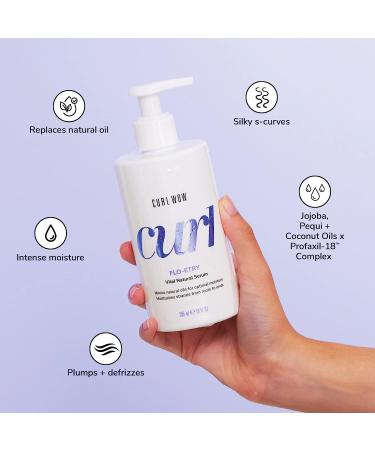Curl Wow Flo-etry Vital Natural Serum - Rich-Oil Blend for Plush, Juicy Curls - Buy Online on GoSupps.com