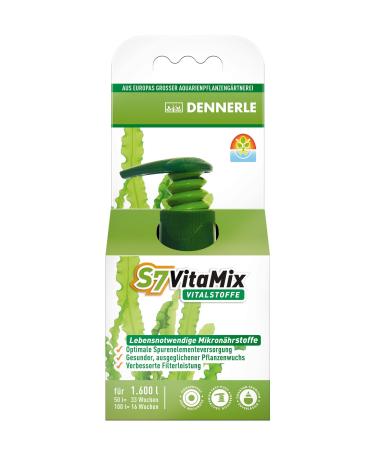 Dennerle 4463 S7 Vita Mix vital substances for aquarium plants 50 ml 50 ml (Pack of 1)