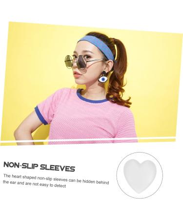Lurrose Silicone Ear Hooks 10 Slipproof Sleeves for Glasses Anti-Slip Handles & Accessories - Buy Online on GoSupps.com
