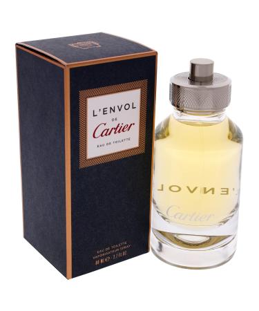 L'Envol de Cartier 2.7 oz Eau de Toilette Spray Citrus 2.7 Fl Oz (Pack of 1) - Buy Online on GoSupps.com