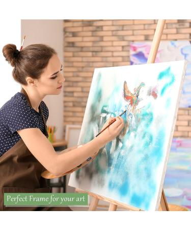 2-Piece 16x20 Inch Pine Wood Canvas Stretcher Bars Set for DIY Art - Home Studio Decoration & Oil Painting Frame Supplies - Buy Online on GoSupps.com
