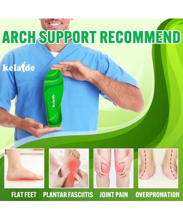 Plantar Fasciitis Arch Support Insoles - Relief for Heel Spur, Heel Pain, Metatarsalgia - Gel Sport Insoles for High Arch Support - Men & Women - Size S - Buy Online on GoSupps.com