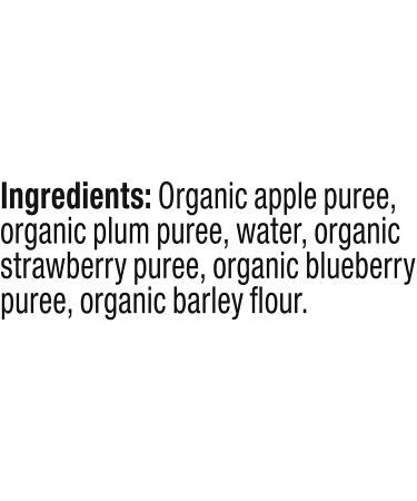 Plum Organics Stage 2 Baby Food â€“ Organic Apple Plum Berry & Barley 3.5 oz | Healthy Baby Nutrition - Buy Online on GoSupps.com