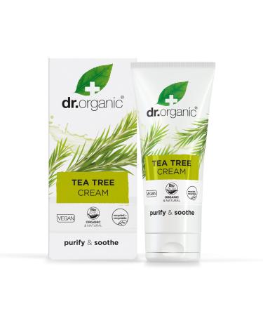 Dr. Organic Tea Tree Antiseptic Cream The numerous benefits of tea tree oil in a pleasant cream 50 ml