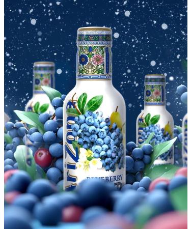 Arizona blueberry white tea 500 ML - Buy Online on GoSupps.com