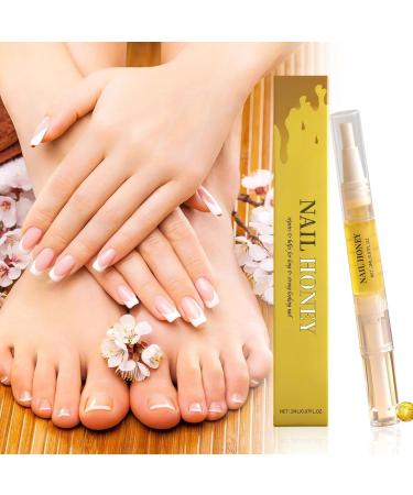 Huile de soin pour ongles | Huile Fortifiante et de Croissance Portable Renfor ateur pour Ongles Ab m s Soin Quotidien Domicile en Voyage de Jour comme de Nuit - Buy Online on GoSupps.com