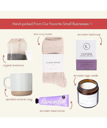 Birthday Gifts for Women - Care Package for Her | Thinking of You, Sympathy, Self-Care, Get Well Soon | Spa Gift Basket with Happy Birthday Card - Buy Online on GoSupps.com