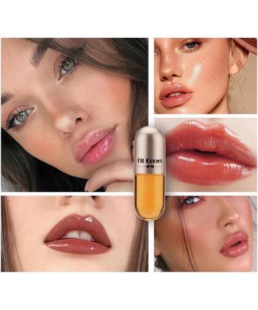 ZEKKLE Plumping Lip Oil - Tinted Lip Oil - Long-Lasting Lip Gloss Set to Moisturize Soften and Soothe - Buy Online on GoSupps.com