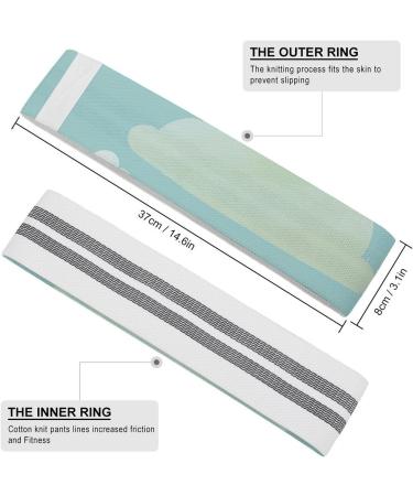 Buy Resistance Bands | Printed Elastic Exercise Bands for Fitness - Durable Leg Bands - Buy Online on GoSupps.com