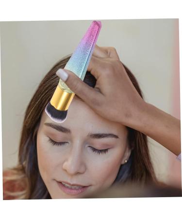 Didiseaon Buffing Brush Makeup Powder Foundation Brush Makeup Flat Brush Flat Foundation Brush Face Powder Brushes Flat Top Foundation Brush Cosmetic Crack Travel Applicator - Buy Online on GoSupps.com