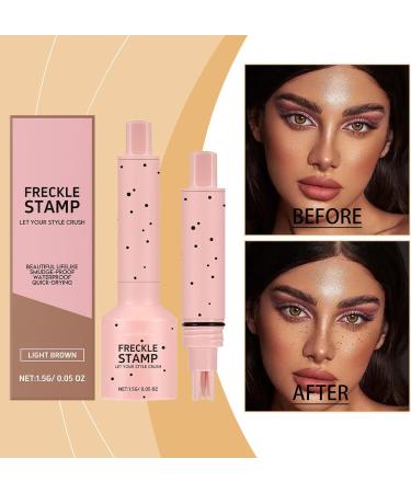 Tampon Faux Grains de Beaut - Stylo Points de Beaut | Taches de Rousseur Artificielles R sistantes l'Eau Tenue Longue pour Beaut Naturelle Femmes et Jeunes Filles ZP-A01-0029-02 - Buy Online on GoSupps.com
