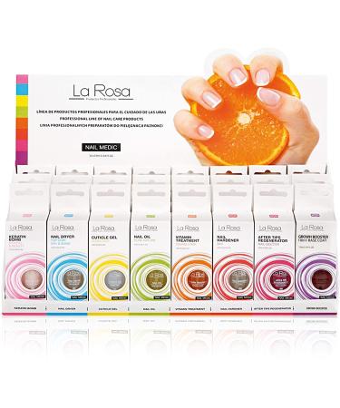 La Rosa Cuticle Remover Gel - 10ml | Gentle Cuticle Care for Perfect Nails | International Shipping Available - Buy Online on GoSupps.com