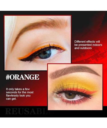 FashionCha Cat Eye Makeup Stencil Set - 2 Pairs Reusable Eyeliner Guides 2 Pcs - Buy Online on GoSupps.com