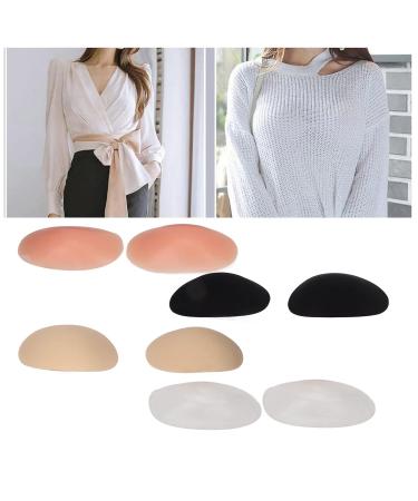 FILFEEL 4 Pairs Silicone Shoulder Pads - Anti-Slip Soft Breathable Self-Adhesive Push Up Pads for Women & Men - Perfect for Clothing Comfort - Buy Online on GoSupps.com