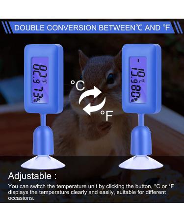 Reptile Thermometer Reptile Thermometer and Humidity Gauge Digital Reptile Thermometer and Hygrometer  - Buy Online on GoSupps.com