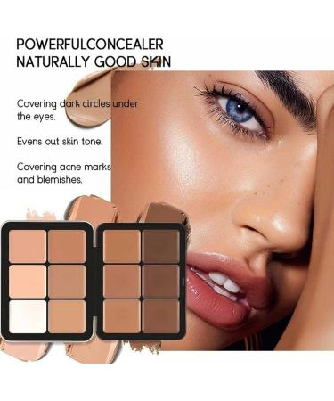 Carla Secret Concealer Palette 2023 New 12 Colors Face Makeup Cream Blush Palette Long Lasting Waterproof Cream Concealer Palette For Flawless Skin (#02) - Buy Online on GoSupps.com