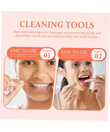 FOMIYES 400 STK Interdental Brushes - Essential Tooth Floss Tools for Optimal Dental Hygiene | 1 Pack (5 Colors) - Buy Online on GoSupps.com