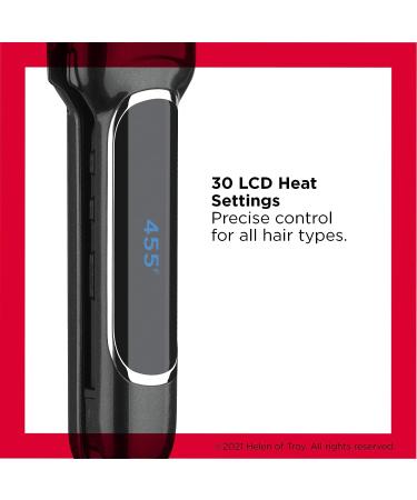 Revlon Copper Smooth Hair Flat Iron | Frizz Control | XL 1-1/2 in | Fast & Shiny Styles | Black 1.5 Inch - Buy Online on GoSupps.com