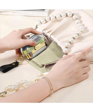 Double Sided Travel Lint Roller - Mini Portable Luxury Lint Remover for Clothes Bags & Fur | Reusable with Wrist Strap - Buy Online on GoSupps.com
