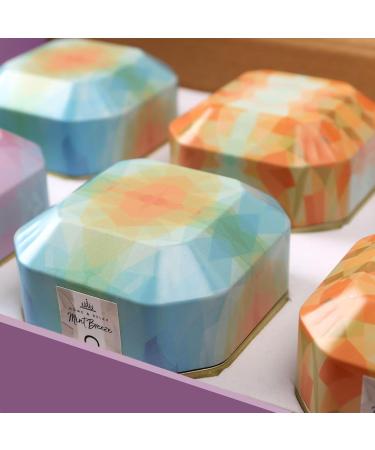 HOME & RELAX Scented Candles - 6 Sets Tin Box | Perfect Gift for Hydrotherapy Weddings Birthdays & More | Long Lasting Candles for Home & Special Occasions - Buy Online on GoSupps.com