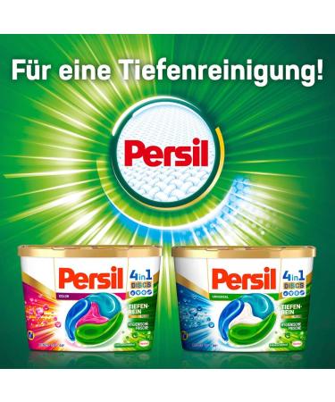 Persil Universal 4in1 Discs - 16 Wash Loads Detergent Deep Cleaning Technology & Long-Lasting Freshness for Bright Colors 400g Pack - International Shipping Available - Buy Online on GoSupps.com
