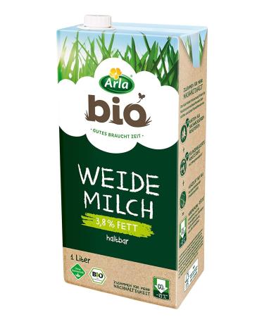 Buy Arla ORGANIC Long-Life Pasture Milk 3.8% Fat - 12x1L | Organic & Sustainable Milk for International Delivery - Buy Online on GoSupps.com