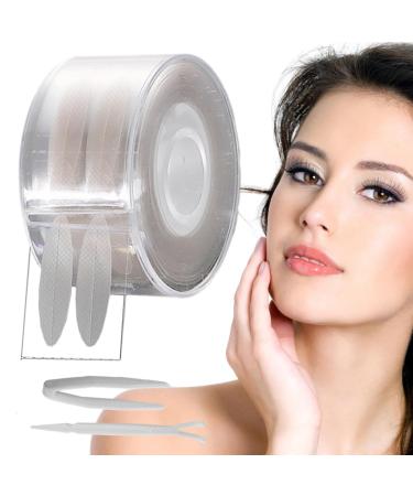 Eyelid Lifter Strips - Breathable Waterproof Eyelid Tape Roll Eye Lid Strips | Natural Eye Lid Lifter for Parties Proms Carnivals Events Pochy Widened Textured Shape