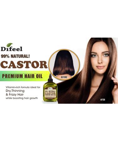 Difeel Essentials Castor Oil 7-Piece Set for Hair Growth | Beauty Bomb Collection - Buy Online on GoSupps.com