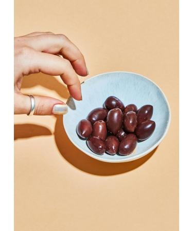 KoRo - Organic Kalamata Olives with pit 400 g - unique aroma - natural olives in brine - Buy Online on GoSupps.com