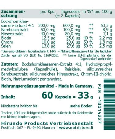 Buy Fenugreek 300 mg Seed Extract - Vegan Capsules (60 pcs) | Premium Quality & Fast International Shipping - Buy Online on GoSupps.com