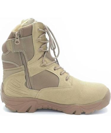 Nc Mountaineering Battlefield Tactical High-Top Combat Boots - Desert 40 - Buy Online on GoSupps.com