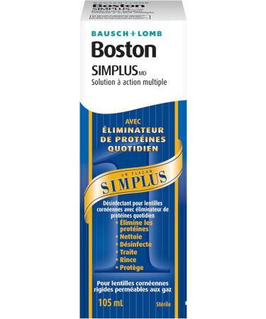 Bausch & Lomb Boston Simplus Multi-Action Solution 105ml - Buy Online on GoSupps.com