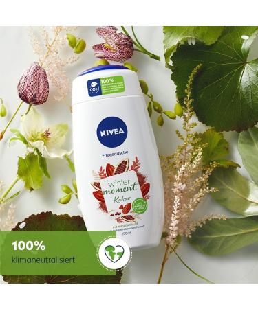 Beiersdorf NIVEA Winter Moment Cacao Caring shower gel 250 ml winter shower gel with the warm scent of cocoa cream shower with macadamia oil - Buy Online on GoSupps.com