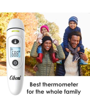 Digital Infrared Forehead Thermometer for Adults and Kids - Ear Function - 2020 Revolutionized Algorithm - Clinical Accuracy - Instant Read - Buy Online on GoSupps.com