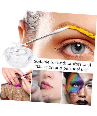 FRCOLOR Clear Tumbler crystal cup manicures liquid cup cup containers with lids clear acrylic liquid bowl clear container reconcile Accessories High borosilicate Mini Nail Cup - Buy Online on GoSupps.com