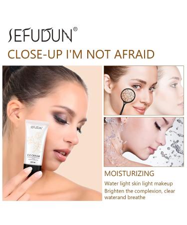 JGSKNE Continuous Correction Tone-Evening CC Cream Foundation SPF 50+ | Full Coverage Makeup Primer and Color Corrector for Mature Skin - Oil-Free, Natural Finish - Buy Online on GoSupps.com